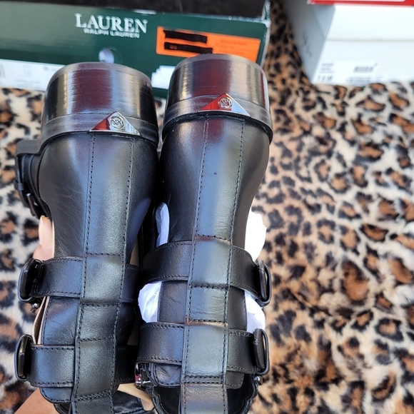 Michael Kors Radley Black Leather Pointed Toe Boots Sz 6.5 - Picture 7 of 16